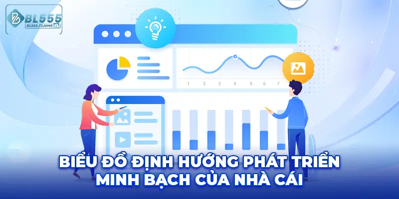 Biểu đồ định hướng phát triển minh bạch của nhà cái